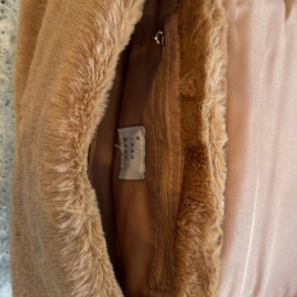 A New Day Brown Faux Fur Crossbody Bag - Picture 3 of 5